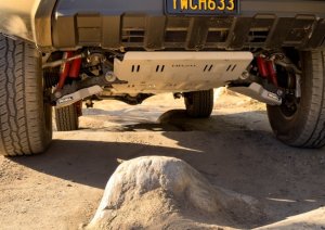 Toyota Tacoma Skid Plate - Rival 4x4 - Aluminum Lower Controls - `24-`27